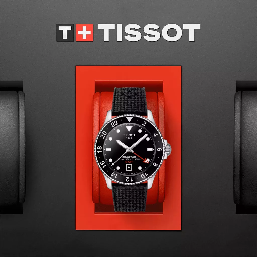  Tissot Seastar 1000 Quartz GMT 