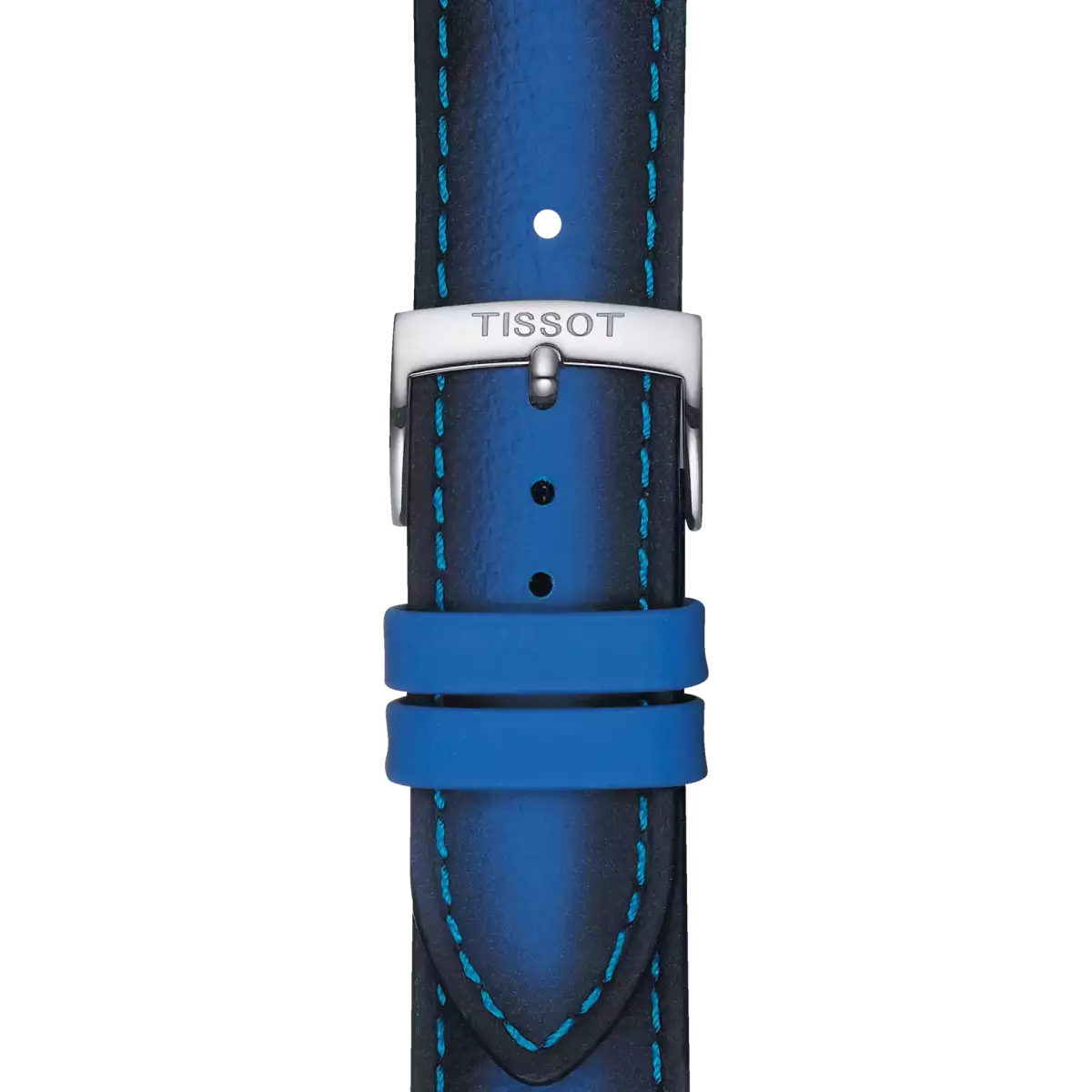  Tissot blue leather strap lugs 20 mm 