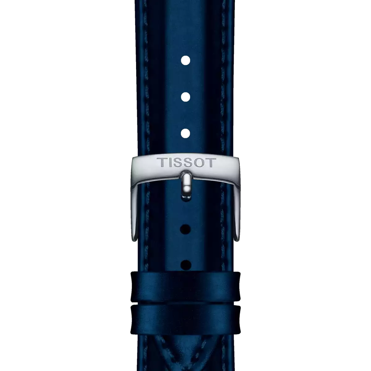  Tissot blue synthetic strap lugs 18mm 