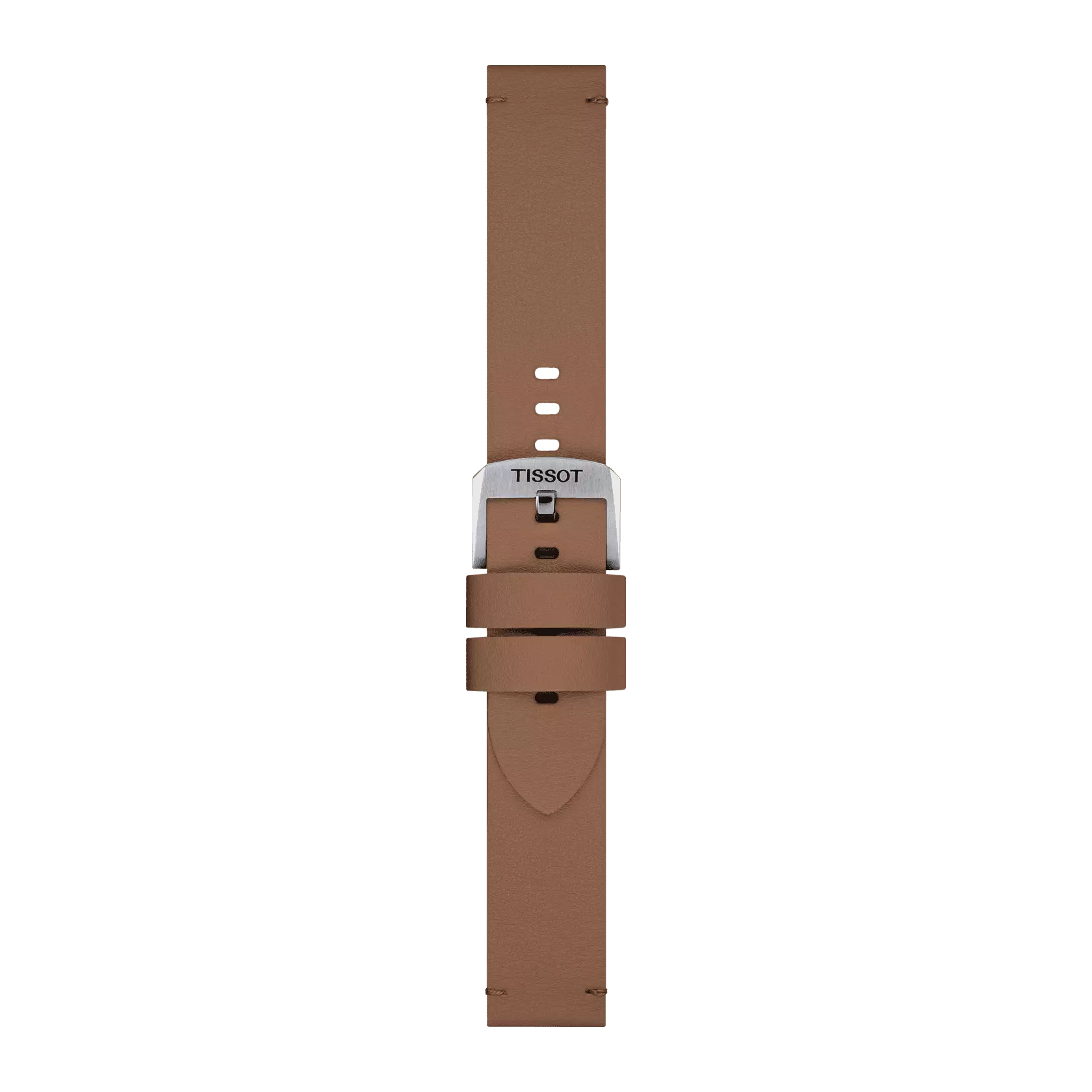  Tissot Light Brown Synthetic strap 20 mm 