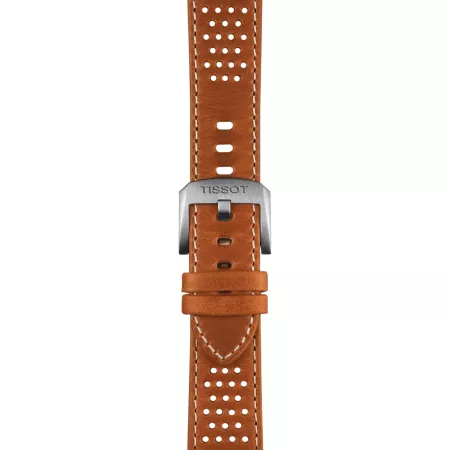 Tissot Official Light Brown Leather Strap Lugs 20 mm