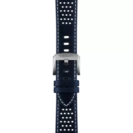 Tissot Official Blue Leather Strap Lugs 20 mm