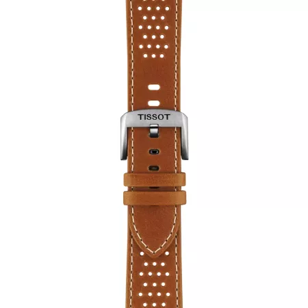 Tissot Light Brown Leather Strap Lugs 22 mm
