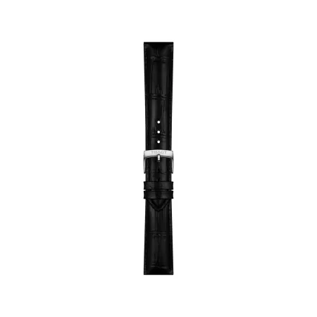 Tissot Black Leather Strap Lugs 18 mm