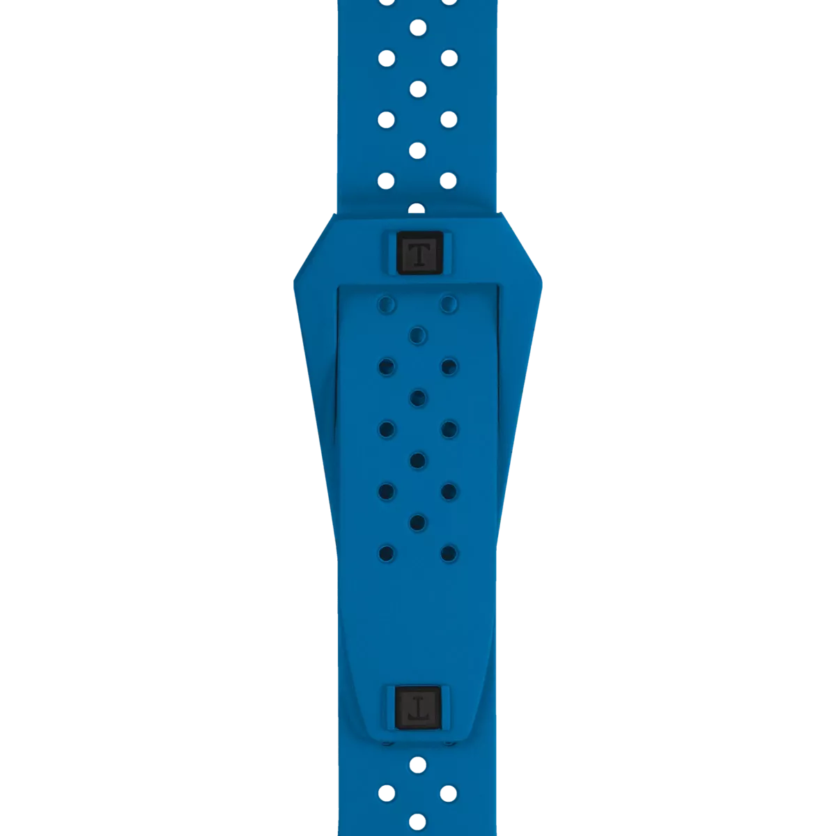  Tissot blue Sideral S rubber strap 