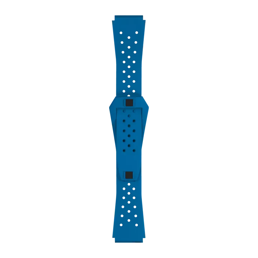  Tissot blue Sideral S rubber strap 